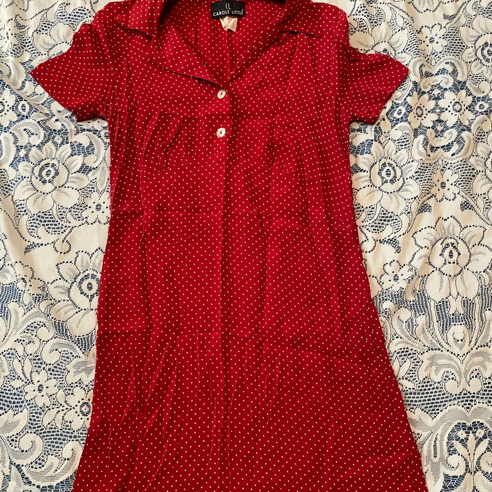 Vintage polka dot dress